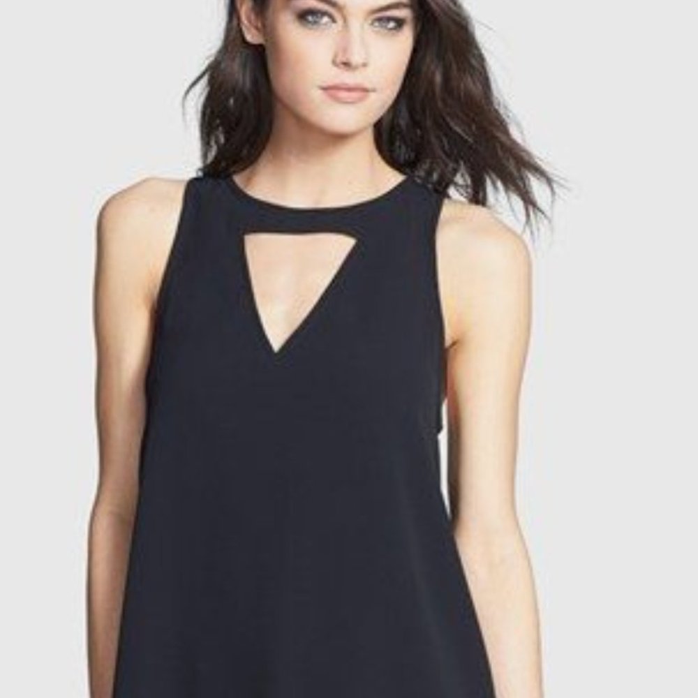 Black tank top by Leith. Size small.